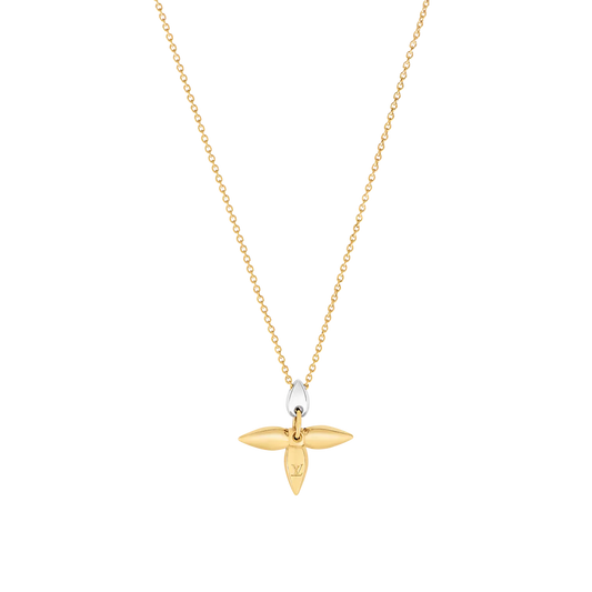 [Glitter Jewelry]LOUISETTE PEDANT GOLD NECKLACE
