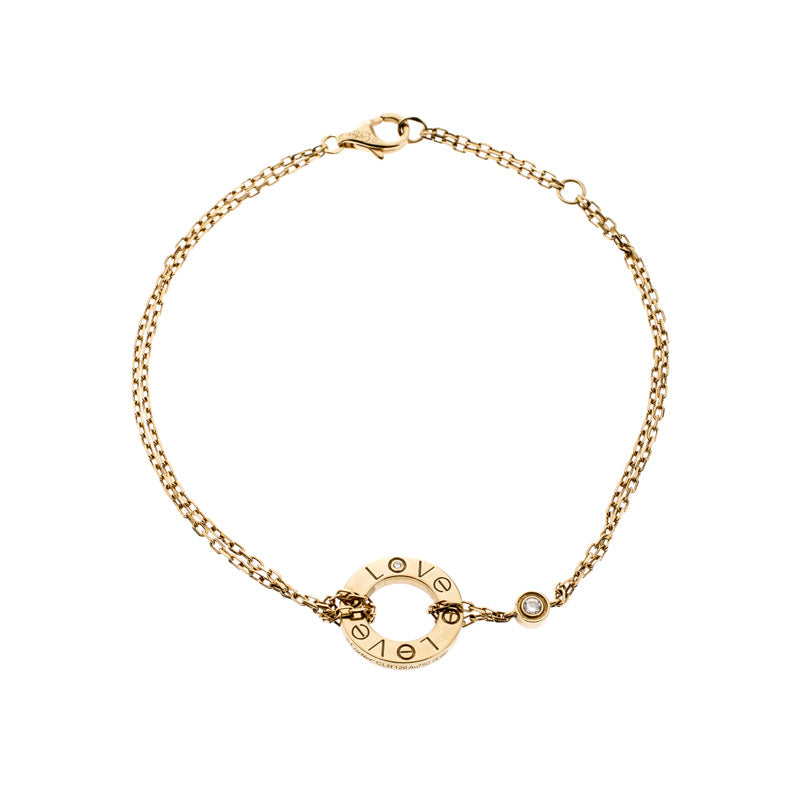 [Glitter Jewelry]LOVE BRACELET 2 DIAMOND