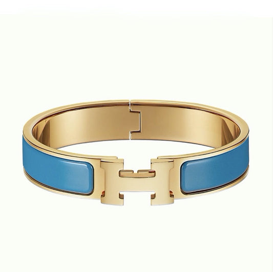 [グリッタージュエリー]Hブレスレット ターコイズ 12mm