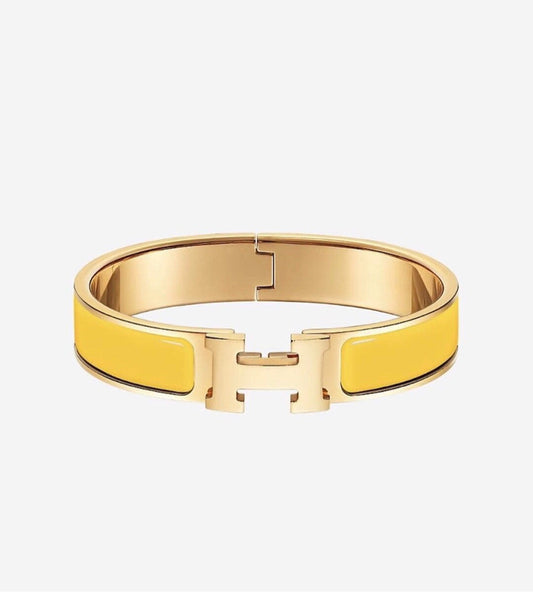 [Glitter Jewelry]H YELLOW BRACELET