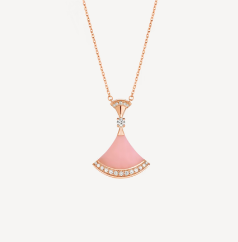 [Glitter Jewelry]DREAM NECKLACE PINK OPAL