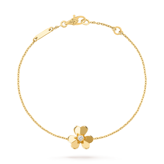 [Glitter Jewelry]FRIVOLE GOLD FLOWER BRACELET