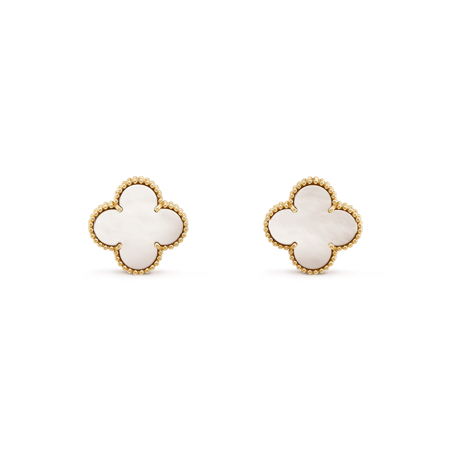 [Glitter Jewelry]CLOVER MINI GOLD EARRINGS