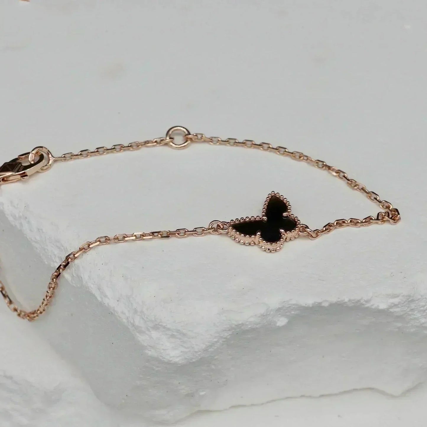 [Glitter Jewelry]BUTTERFLY ONYX  BUTTERFLY BRACELET