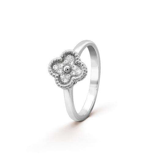 [Glitter Jewelry]CLOVER DIAMOND RING