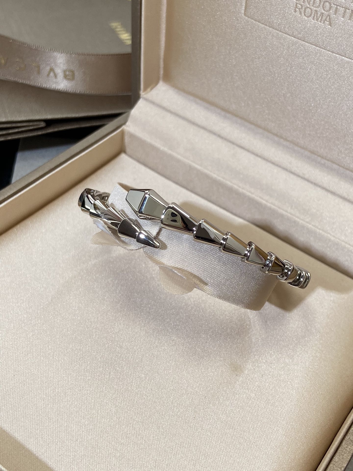 [Glitter Jewelry]SERPENTI VIPER SILVER BRACELET