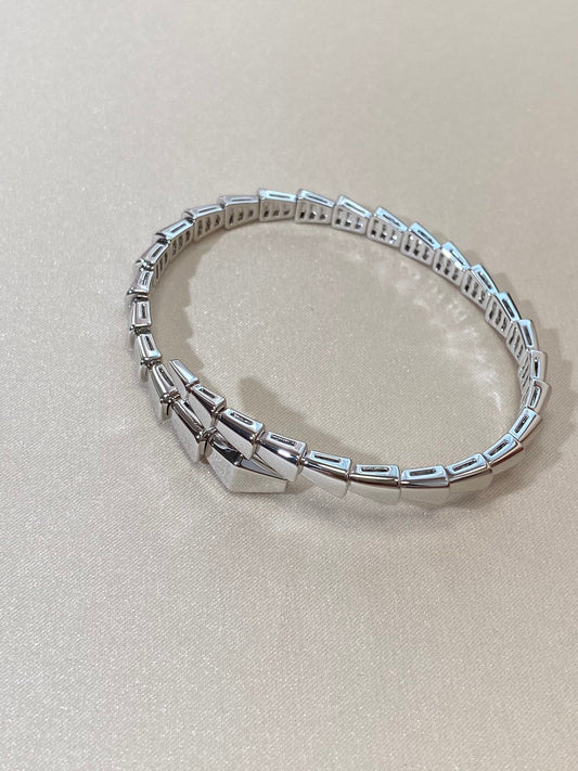 [Glitter Jewelry]SERPENTI VIPER SILVER BRACELET
