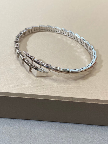 [Glitter Jewelry]SERPENTI VIPER SILVER BRACELET