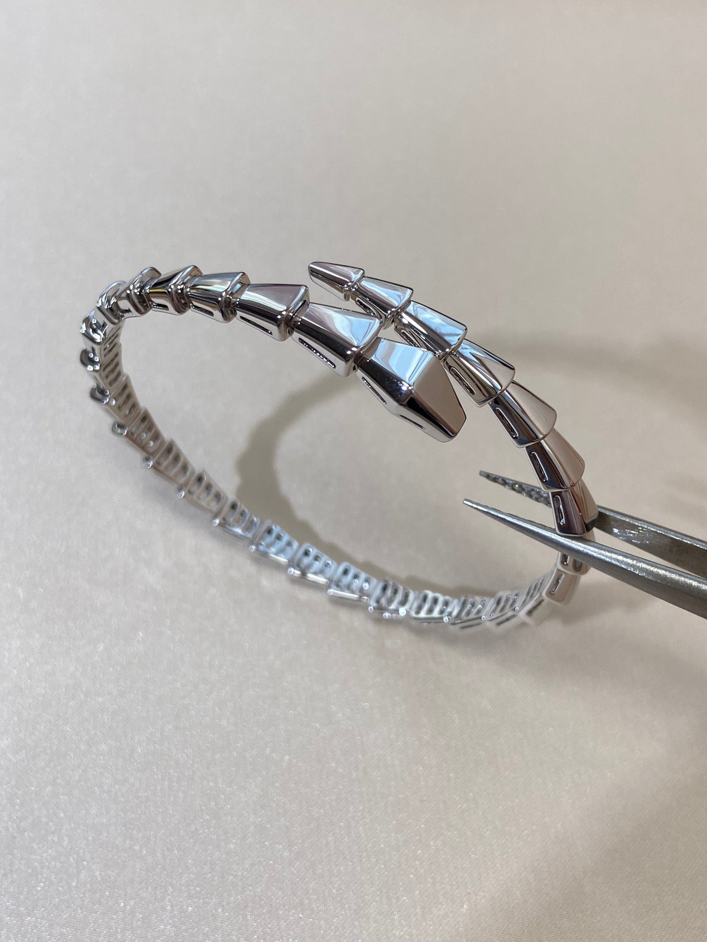 [Glitter Jewelry]SERPENTI VIPER SILVER BRACELET