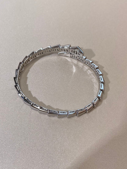 [Glitter Jewelry]SERPENTI VIPER SILVER BRACELET
