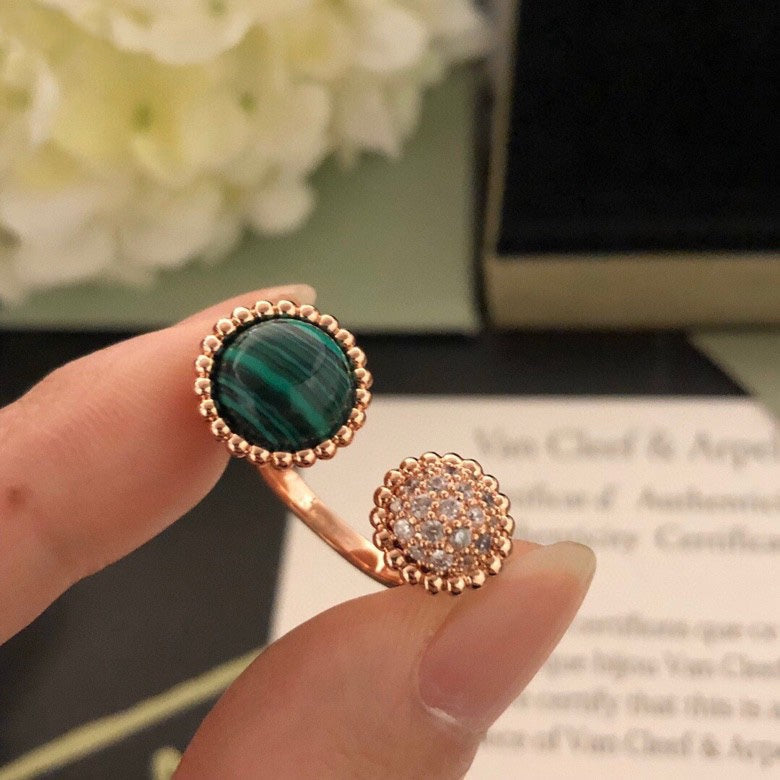 [Glitter Jewelry]PERLEE COULEURS DIAMOND ROSE GOLD BETWEEN THE FINGER RING