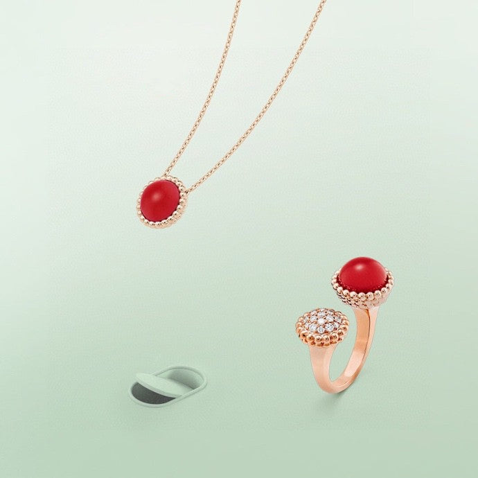 [Glitter Jewelry]PERLEE COULEURS DIAMOND ROSE GOLD BETWEEN THE FINGER RING