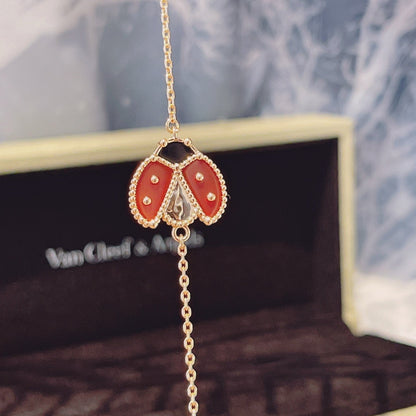 [Glitter Jewelry]LUCKY SPRING 1 MOTIF PINK GOLD BRACELET