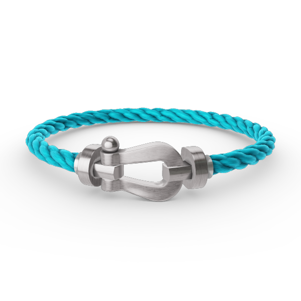 [Glitter Jewelry]FORCE LARGE HORSESHOE NO DIAMOND BRACELET SILVER
