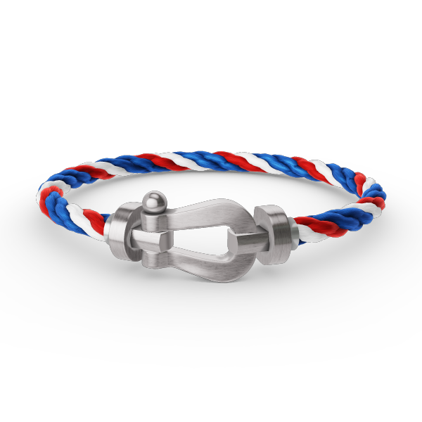 [Glitter Jewelry]FORCE LARGE HORSESHOE NO DIAMOND BRACELET SILVER