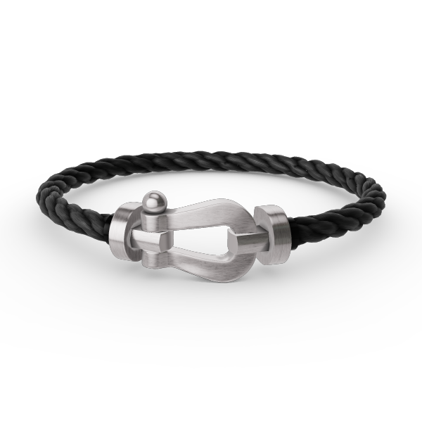 [Glitter Jewelry]FORCE LARGE HORSESHOE NO DIAMOND BRACELET SILVER