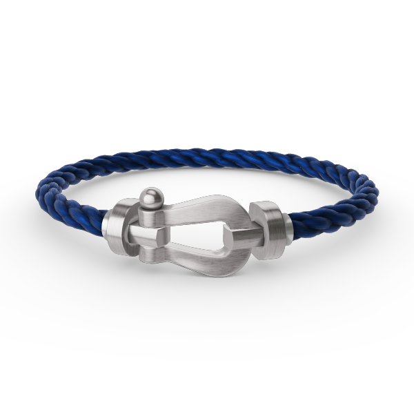 [Glitter Jewelry]FORCE LARGE HORSESHOE NO DIAMOND BRACELET SILVER