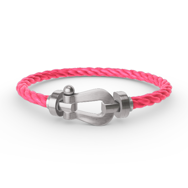 [Glitter Jewelry]FORCE LARGE HORSESHOE NO DIAMOND BRACELET SILVER