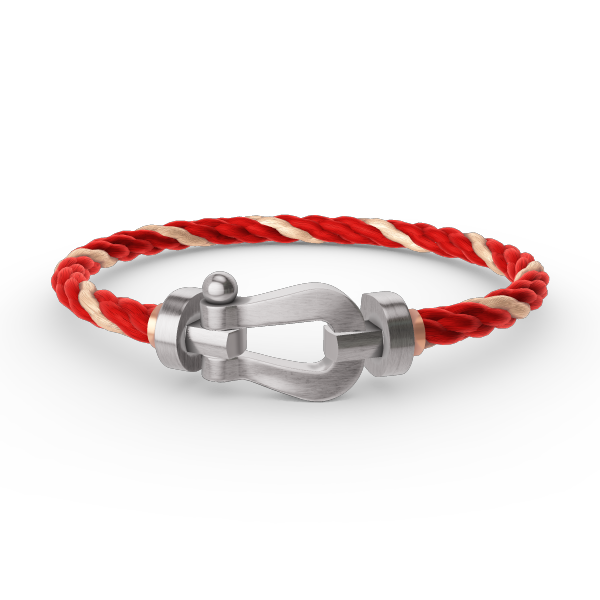 [Glitter Jewelry]FORCE LARGE HORSESHOE NO DIAMOND BRACELET SILVER