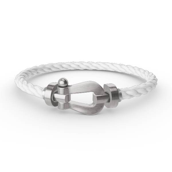 [Glitter Jewelry]FORCE LARGE HORSESHOE NO DIAMOND BRACELET SILVER