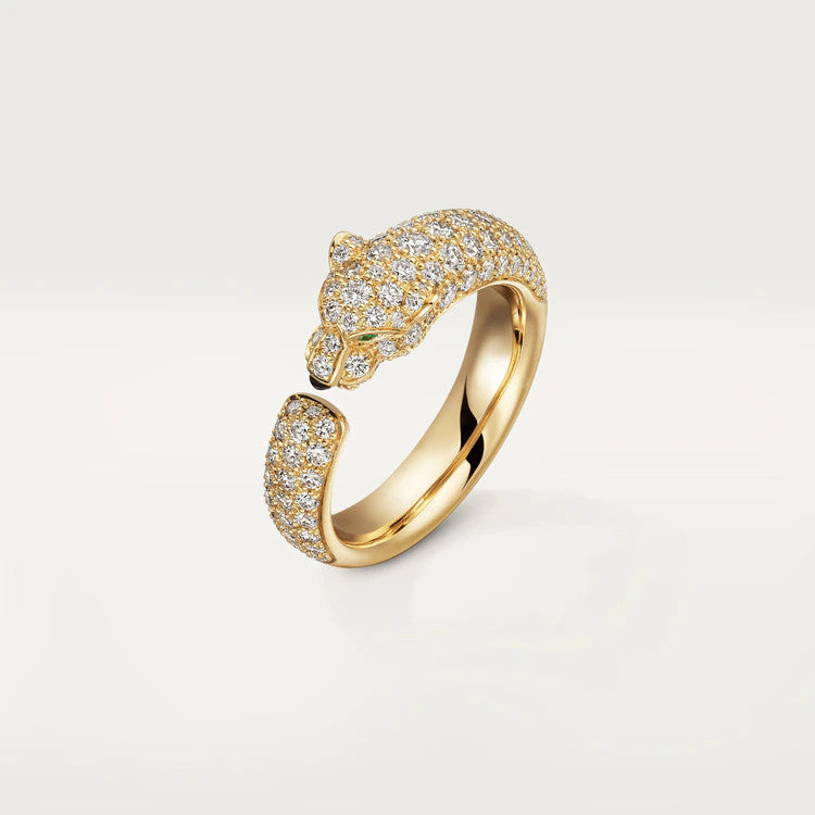 [Glitter Jewelry]PANTHERE PINK GOLD DIAMOND RING