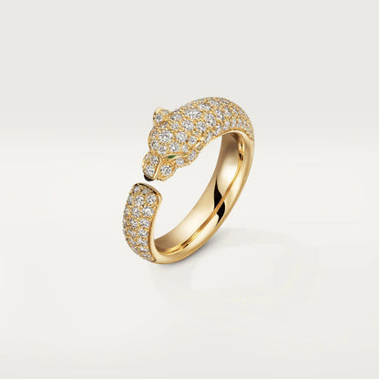 [Glitter Jewelry]PANTHERE PINK GOLD DIAMOND RING