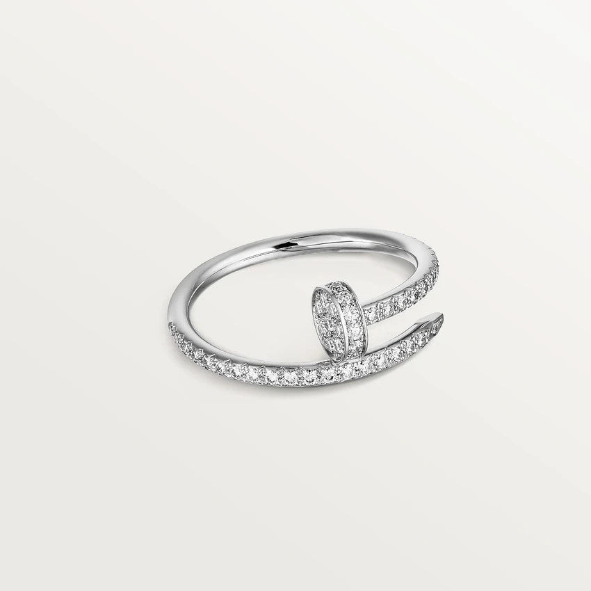[Glitter Jewelry]JUSTE RING 1.8MM SILVER DIAMONDS