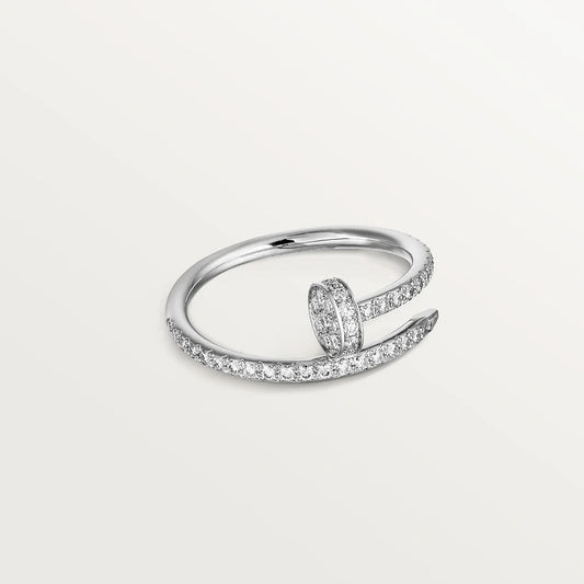 [Glitter Jewelry]JUSTE RING 1.8MM SILVER DIAMONDS